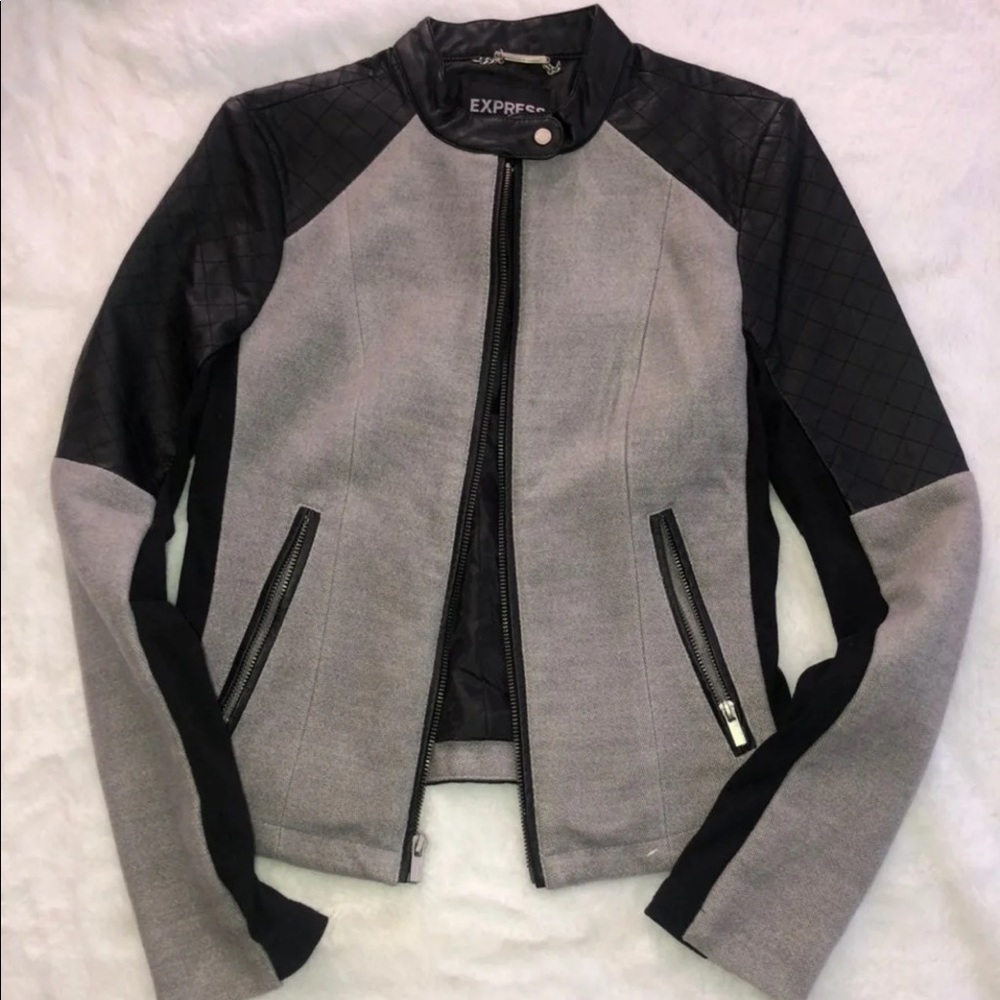 Express Faux Leather Jacket